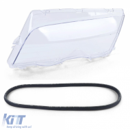 image-25-Headlight Lens Diffuser Left suitable for BMW 3 Series E46 Sedan Touring 97-01