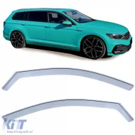 image-55-Wind deflector rain deflector wind guard black smoke for VW Passat 3G B8 from 14