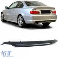 image-12-Rear diffuser black fits BMW E46 M-package coupe convertible sedan touring