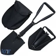 image-24-RAMROXX Folding Shovel Survival Black Shovel Hoe Saw incl. Pouch