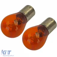 image-27-Indicator bulb incandescent lamp light source BAU15S 12V 21W orange (pair)