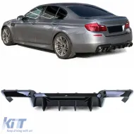 image-24-High Performance Duplex Gloss Rear Diffuser fits BMW 5 Series F10 F11 550i M550d