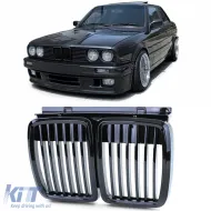 image-20-Sport front grille gloss black for 3 Series BMW E30 1982-1994