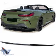 image-29-Sport rear spoiler lip gloss black suitable for BMW 8 Series G14 F91 Convertible from 18