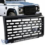 image-49-Radiator grille black gloss fits for Land Rover Defender LD 90 110 2007-2015