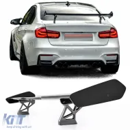 image-1-Rear wing rear spoiler black gloss fits for 3 Series BMW F30 F80 2011-2019