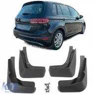 image-53-Mud flap set front and rear black for VW Golf Sportsvan Facelift 17-20