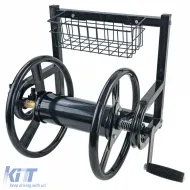 image-28-RAMROXX® wall-mounted hose reel 38 m – sturdy steel frame + brass joint