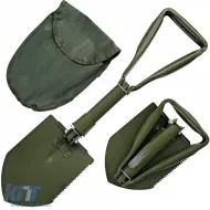 image-29-RAMROXX Folding Shovel Survival Olive Green Shovel Hoe Saw incl. Pouch