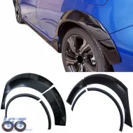 image-23-Wheel Arch T-R Extensions Set Rear for Honda Civic FC 2016-2020 Sedan