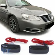 image-47-LED lightbar side indicator black for Dodge Grand Caravan 07-16 Lancia Flavia
