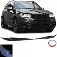 image-20-Headlight covers Evil Eye Black Gloss suitable for BMW X5 F15 2013-2018