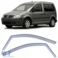 image-46-Wind deflector rain guard wind protection clear for VW Caddy 3 2K 04-15