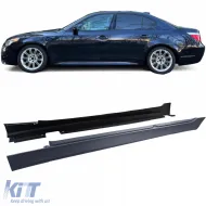 image-18-Side skirts sport version suitable for 5 Series BMW E60 Sedan E61 Touring 03-10