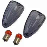 image-65-Motorcycle Indicator Lens Indicator Lenses Black Tinted for BMW / Moto Guzzi