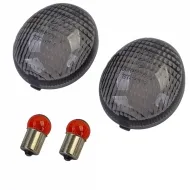 image-16-Motorcycle indicator lenses turn signal smoke pair for Enduro X-limit MBK 50 Yamaha DT50R