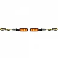 image-20-Motorcycle LED Mini Indicator AMP Black Smoked Glass Universal with E-Mark