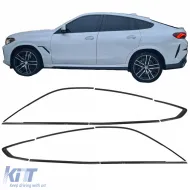 image-76-Shadow Line Trim Moldings Set Gloss Black for BMW X6 G06 from 2019