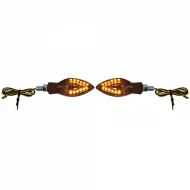 image-32-Motorcycle LED Mini Indicators Spades Custom Black Smoke Mini Indicators with E-approved