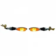 image-11-Motorcycle LED Mini Turn Signal MORELLA Chrome with E-Mark