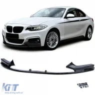 image-45-Front spoiler lip performance gloss black fits for 2 Series BMW F22 F23 12-21