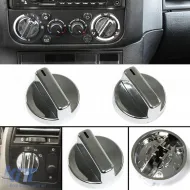 image-33-Rotary control switch for ventilation heating chrome 2 pieces suitable for BMW 3 Series E36
