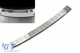 image-37-Avisa rear bumper protector suitable for Skoda Octavia Combi 2013-2016, chrome