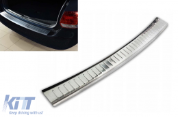 image-48-Avisa rear bumper protector suitable for Volkswagen Golf V 2007-2009, Golf VI estate 2009-2013, chrome