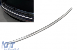 image-53-Avisa rear bumper protector suitable for Tesla Model Y after 2020, chrome