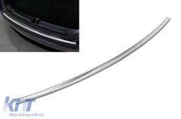 image-47-Avisa rear bumper protector suitable for Tesla Model Y after 2020, chrome