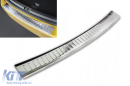 image-57-Avisa rear bumper protector suitable for Volkswagen Golf 7 hatchback 2012-2017, 2017-2019 with 3 or 5 doors, chrome