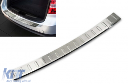 image-10-Avisa rear bumper protector suitable for Renault Laguna estate 2008-2015, chrome