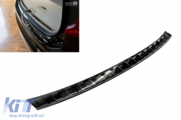 image-78-Avisa rear bumper protector suitable for Volvo XC90 after 2015, black lacquer