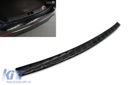 image-0-Avisa rear bumper protector suitable for Kia Optima wagon 2016-2018, after 2018, black lacquer