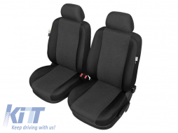 image-1-Kegel upholstery series Ares suitable for two front seats, black with gray