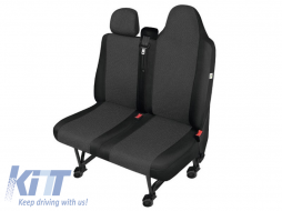 image-9-Kegel upholstery series Ares Tailor Made for front double seat suitable for Renault Master, Opel Movano, Nissan NV400 after 2010, black