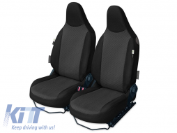 image-56-Kegel upholstery suitable for two single front seats of Toyota Aygo, Peugeot 107, Citroen C1 with 3 doors after 2014, black with pattern