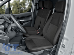 image-35-Kegel upholstery series Tailor Made suitable for single + double seats on Ford Transit Connect after 2014, black