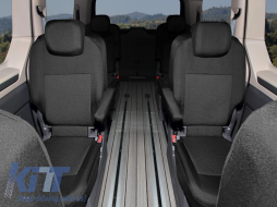 image-12-Kegel upholstery series Tailor Made suitable for second row seats 1+1 of Volkswagen T7 Multivan after 2021, black
