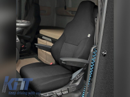 image-17-Kegel upholstery series Tailor Made suitable for front driver seat of MAN TGX after 2020, black