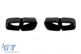 image-25-Set of oval black gloss exhaust tips GT type suitable for Porsche Panamera 971 2016-2021