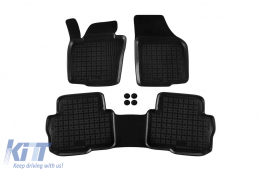 image-32-Specific rubber mats suitable for VW Sharan, Seat Alhambra after 2010, 5 seats, 3-piece set, black color