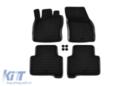 image-39-Specific rubber mats suitable for VW Tiguan after 2015, 4-piece set, black color