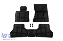 image-13-Specific rubber mats suitable for BMW X5 E70 2006-2013, X6 E71 2008-2014, 3-piece set, black color