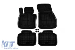 image-29-Specific rubber mats suitable for BMW X1 F48 after 2016, 4-piece set, black color