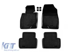 image-55-Specific rubber mats suitable for Mazda 6 wagon 2013-2023, 4-piece set, black color