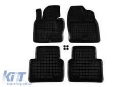 image-59-Specific rubber mats suitable for Mazda CX-5 after 2017, 4-piece set, black color
