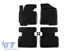 image-18-Specific rubber mats suitable for Kia Sportage 2010-2015, 4-piece set, black color
