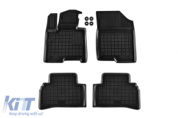 image-37-Specific rubber mats suitable for Kia Sportage PHeV after 2021, 4-piece set, black color