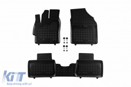 image-36-Specific rubber mats suitable for Toyota Aygo X after 2022, 3-piece set, black color